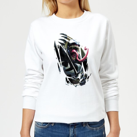 Marvel Venom Inside Me Women's Sweatshirt - White - XL