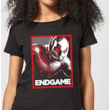 Avengers Endgame Ant-Man Poster Women's T-Shirt - Black - S