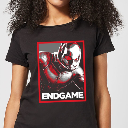Avengers Endgame Ant-Man Poster Women's T-Shirt - Black - L