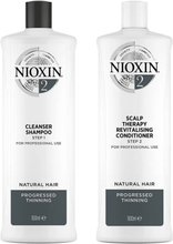 Nioxin System 2 Duo Shampoo + Conditioner 1000 ml