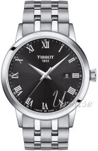 Tissot T129.410.11.053.00 T-Classic Musta/Teräs Ø42 mm