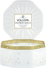 Voluspa Bourbon Vanille Octogon Tin Candle - 340 g