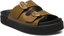 Sandales Cayetana Shoes Summer Shoes Flat Sandals Kakigrønn Ba&sh*Betinget Tilbud