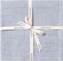 "Livia Stofserviet Home Textiles Kitchen Textiles Napkins Cloth Napkins Blue STUDIO FEDER"