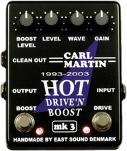 Carl Martin Hot Drive'n Boost MK3 guitar-effekt-pedal