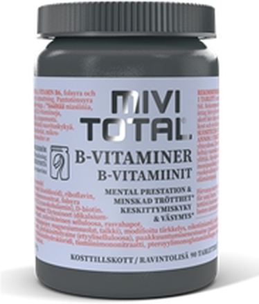 Mivitotal B-Vitaminer 90 tabletter