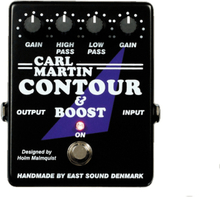 Carl Martin Contour Boost guitar-effekt-pedal