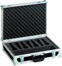 mikrofon-kasse med plass for 7 mikrofoner