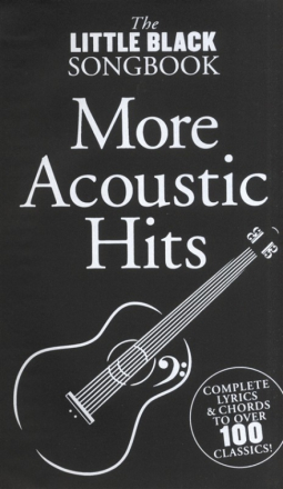 The Little Black Songbook: More Acoustic lærebok