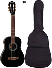 Sant Guitars CJ-30-BK 1/2 spansk barne-gitar sort