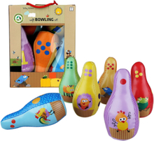 Wacky Wonders Soft Bowling Set Toys Puzzles And Games Games Active Games Multi/mønstret Barbo Toys*Betinget Tilbud