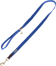 Nomad Tales Bloom Halsband, sapphire - Passende Leine: 120 cm lang, 20 mm breit