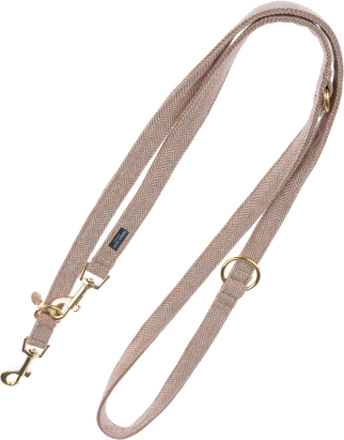 Nomad Tales Calma Halsband, sand - Passende Leine: 200 cm lang, 20 mm breit