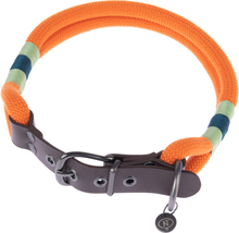 Nomad Tales Spirit Halsband, tangerine - Grösse XL: 42 - 50 cm Halsumfang, B 40 mm