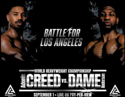 Creed Battle For Los Angeles Men's T-Shirt - Black - 3XL
