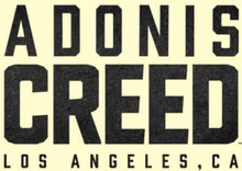 Creed Adonis Creed LA Logo Men's T-Shirt - Cream - XS