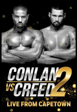 Creed Conlan Vs Creed 2 Poster Men's T-Shirt - Black - XS