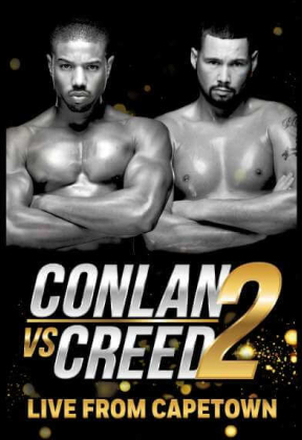 Creed Conlan Vs Creed 2 Poster Men's T-Shirt - Black - XXL