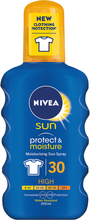 Nivea Protect & Moisture Sun Spray SPF30 200 ml
