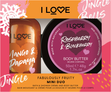 I Love... Original Mini Duo Gift Box Fabulously Fruity