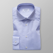 Eton Super Slim fit Ljusblå skjorta - Signature twill
