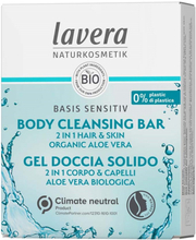 Lavera Basis Sensitiv Body Cleansing Bar 2in1 50 g