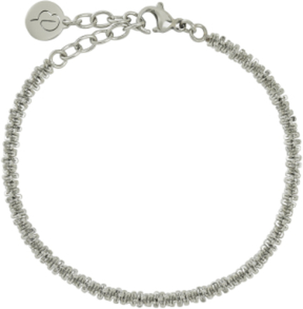 Tinsel Bracelet Accessories Kids Jewellery Bracelets Chain Bracelets Sølv Edblad*Betinget Tilbud
