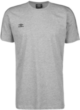umbro Pro Taped Tee Herren Freizeit-Shirt Baumwoll T-Shirt UMPF03-263 Grau