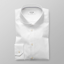 Eton Contemporary fit Vit skjorta - extreme cut away