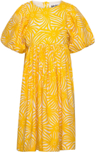 Calyita Dresses & Skirts Dresses Casual Dresses Short-sleeved Casual Dresses Yellow Molo