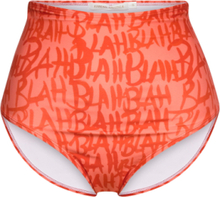 Miranda Swimwear Bikinis Bikini Bottoms High Waist Bikinis Rød Rabens Sal R*Betinget Tilbud