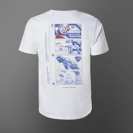 Star Wars Attack On Echo Base Unisex T-Shirt - Weiß - L