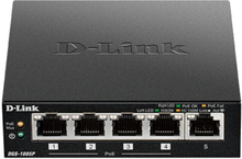 D-link DGS-1005 POE+-gigabitswitch 5 portar