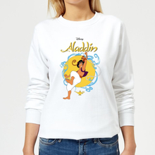 Disney Aladdin Rope Swing Women's Sweatshirt - White - XS - White