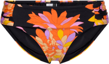 Palmsprings Ruched Side Retro Swimwear Bikinis Bikini Bottoms Bikini Briefs Svart Seafolly*Betinget Tilbud