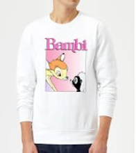 Disney Bambi Nice To Meet You Sweatshirt - White - M - White