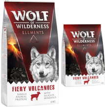 12 kg + 1 kg gratis! Wolf of Wilderness Trockenfutter 13 kg - Fiery Volcanoes - Lamm (Monoprotein)