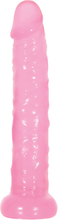 A&E Pink Jelly Slim Dildo