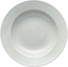 Swgr Plate Deep 25Cm Mist Home Tableware Plates Deep Plates Grey Rörstrand