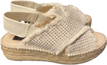 Off -White Gaimo Mariah Cosido Hand Doble Natural - Blanco Shoes