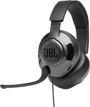 JBL Quantum 200 | Gaming-headset, Over-ear Med Kabel - PS4/XBOX/Switch/PC-kompatibel - 3,5 Mm Tilslutning - Med PC-splitter - Gaming Gaming