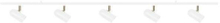 Globen Lighting - Swan 5 Deckenleuchte White Globen Lighting