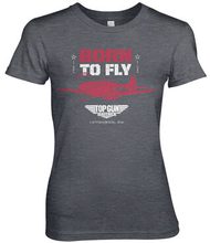 Top Gun - Born To Fly Girly Tee, T-Shirt