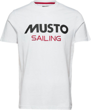 Musto Tee T-shirts Short-sleeved Hvit Musto*Betinget Tilbud