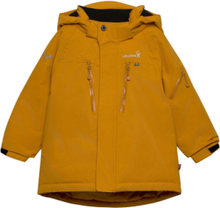 Helicopter Winter Jacket Kids Sport Snow-ski Clothing Snow-ski Jacket Yellow ISBJÖRN Of Sweden