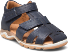 Bisgaard Anni Shoes Summer Shoes Sandals Marineblå Bisgaard*Betinget Tilbud
