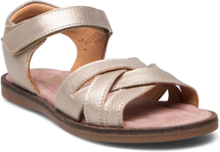 Bisgaard Becca O Shoes Summer Shoes Sandals Gold Bisgaard