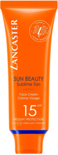 Sun Care Face Face Cream Spf15 50 Ml Solkräm Ansikte Nude Lancaster