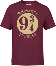 Harry Potter Platform Burgundy T-Shirt - M
