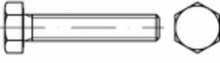 TOOLCRAFT TO-5412042 Sekskantsskruer M10 120 mm Udvendig sekskant ISO 4017 Stål Varmegalvaniseret 50 stk
